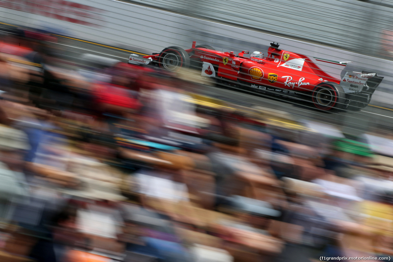 GP AUSTRALIA, 24.03.2017 - Prove Libere 1, Sebastian Vettel (GER) Ferrari SF70H