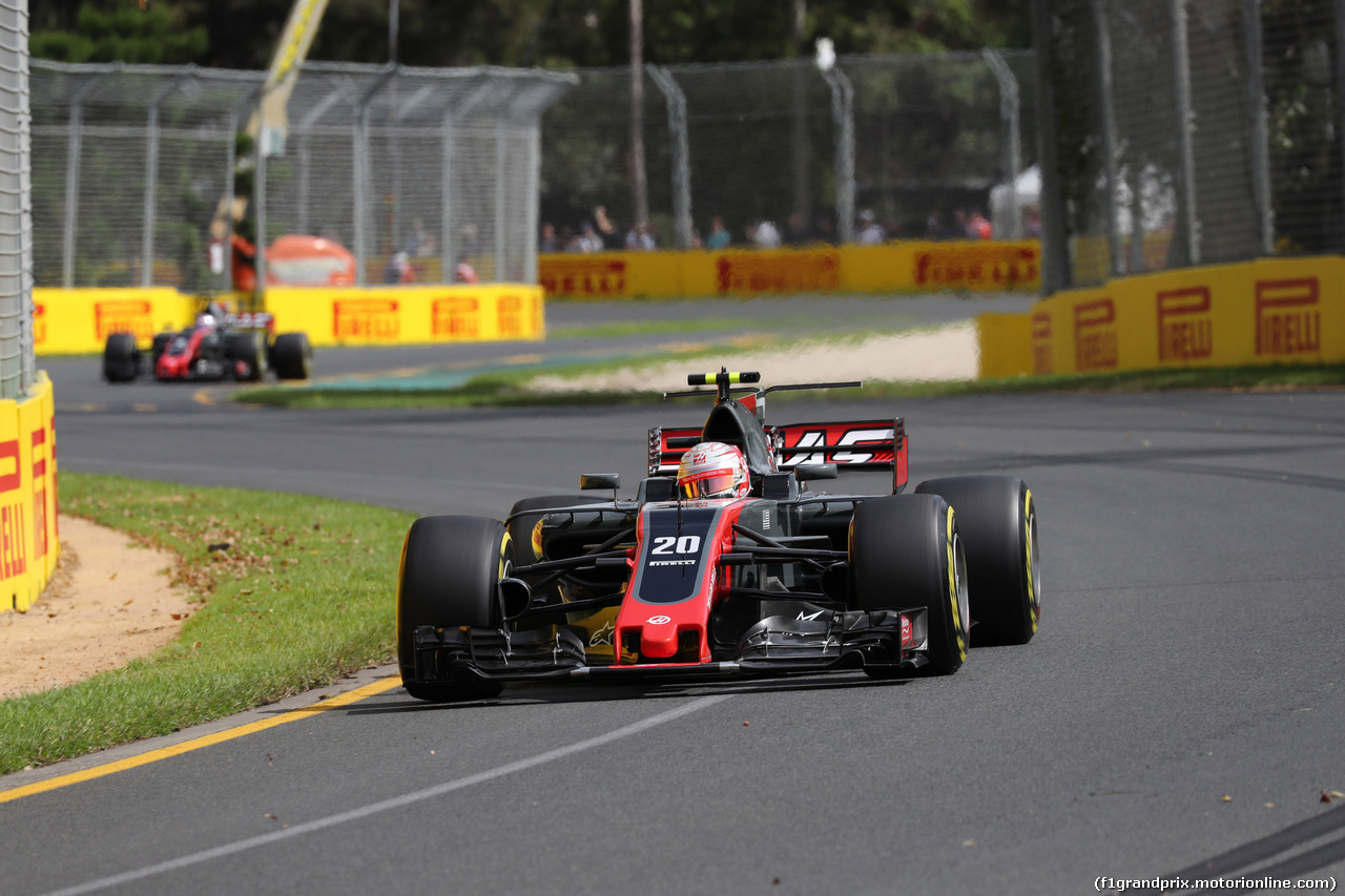 GP AUSTRALIA, 24.03.2017 - Prove Libere 1, Kevin Magnussen (DEN) Haas F1 Team VF-17