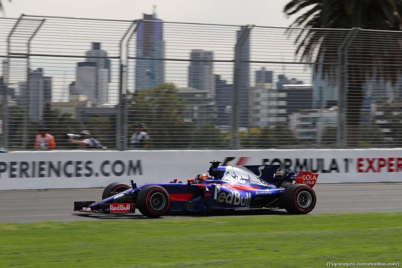 GP AUSTRALIA, 24.03.2017 - Prove Libere 1, Daniil Kvyat (RUS) Scuderia Toro Rosso STR12