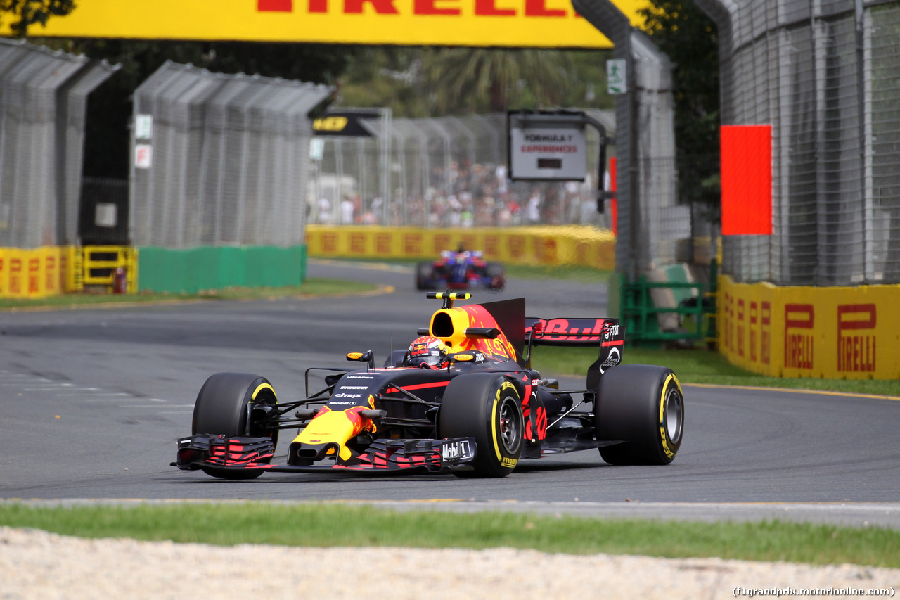 GP AUSTRALIA, 24.03.2017 - Prove Libere 1, Max Verstappen (NED) Red Bull Racing RB13