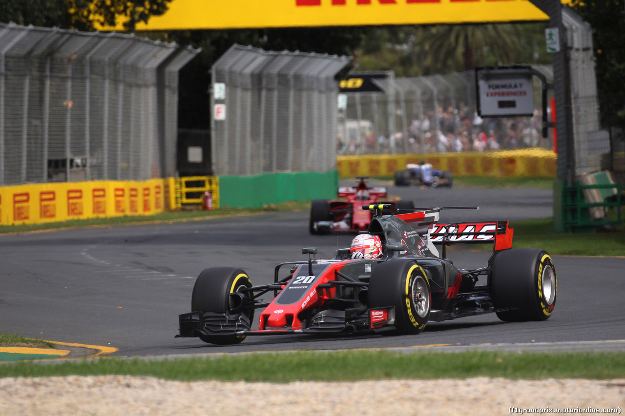 GP AUSTRALIA, 24.03.2017 - Prove Libere 1, Kevin Magnussen (DEN) Haas F1 Team VF-17