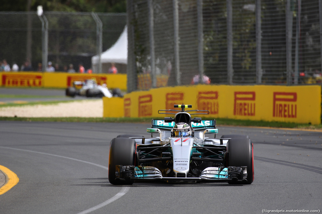 GP AUSTRALIA, 24.03.2017 - Prove Libere 1, Lewis Hamilton (GBR) Mercedes AMG F1 W08