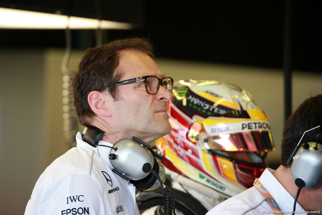 GP AUSTRALIA, 24.03.2017 - Prove Libere 1, Aldo Costa (ITA) Mercedes AMG F1 Engineering Director