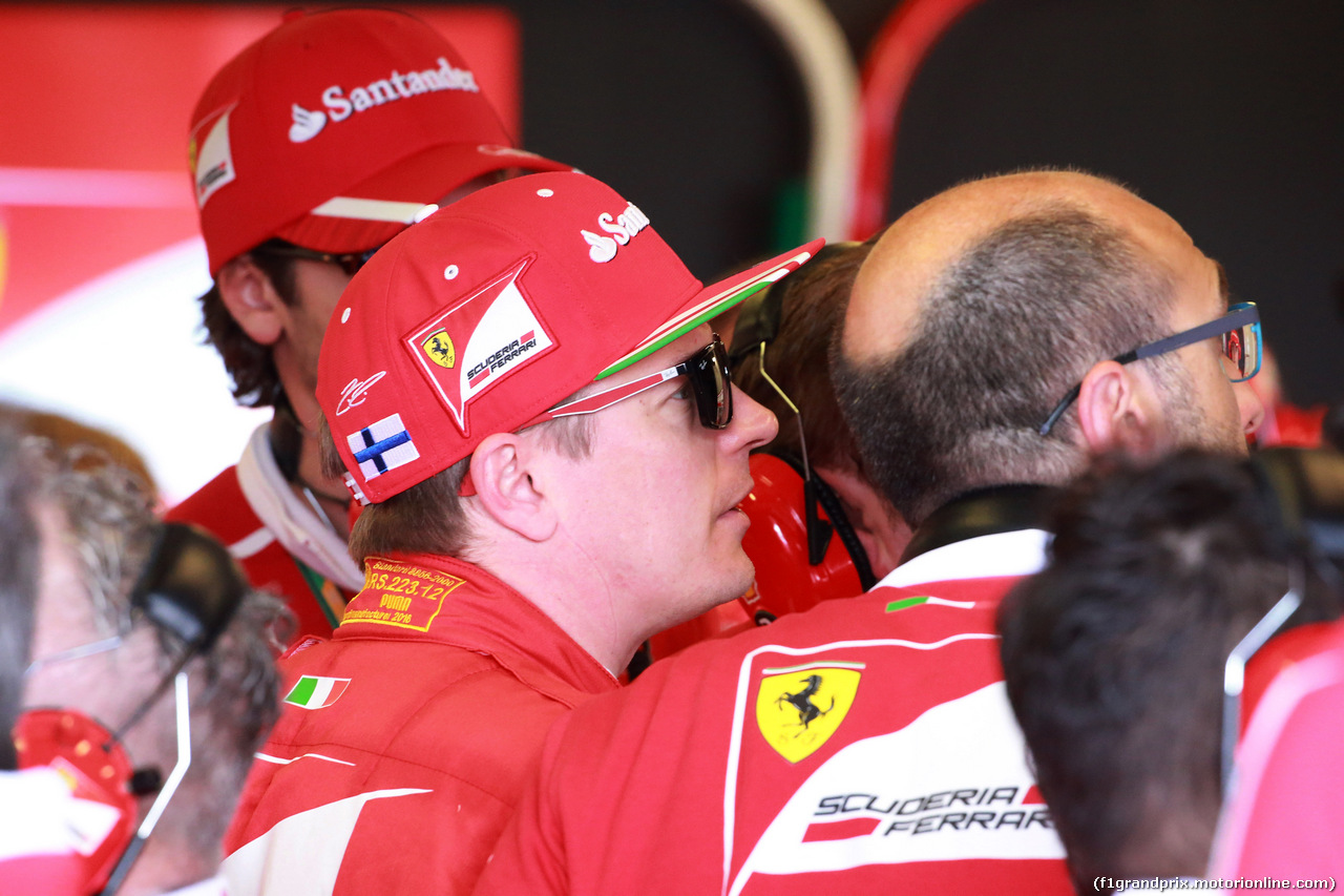 GP AUSTRALIA, 24.03.2017 - Prove Libere 1, Kimi Raikkonen (FIN) Ferrari SF70H