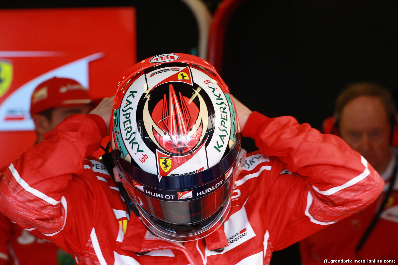 GP AUSTRALIA, 24.03.2017 - Prove Libere 1, Kimi Raikkonen (FIN) Ferrari SF70H