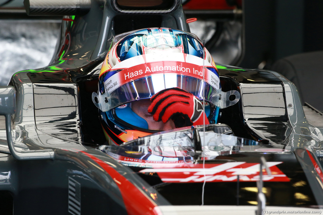 GP AUSTRALIA, 24.03.2017 - Prove Libere 1, Romain Grosjean (FRA) Haas F1 Team VF-17