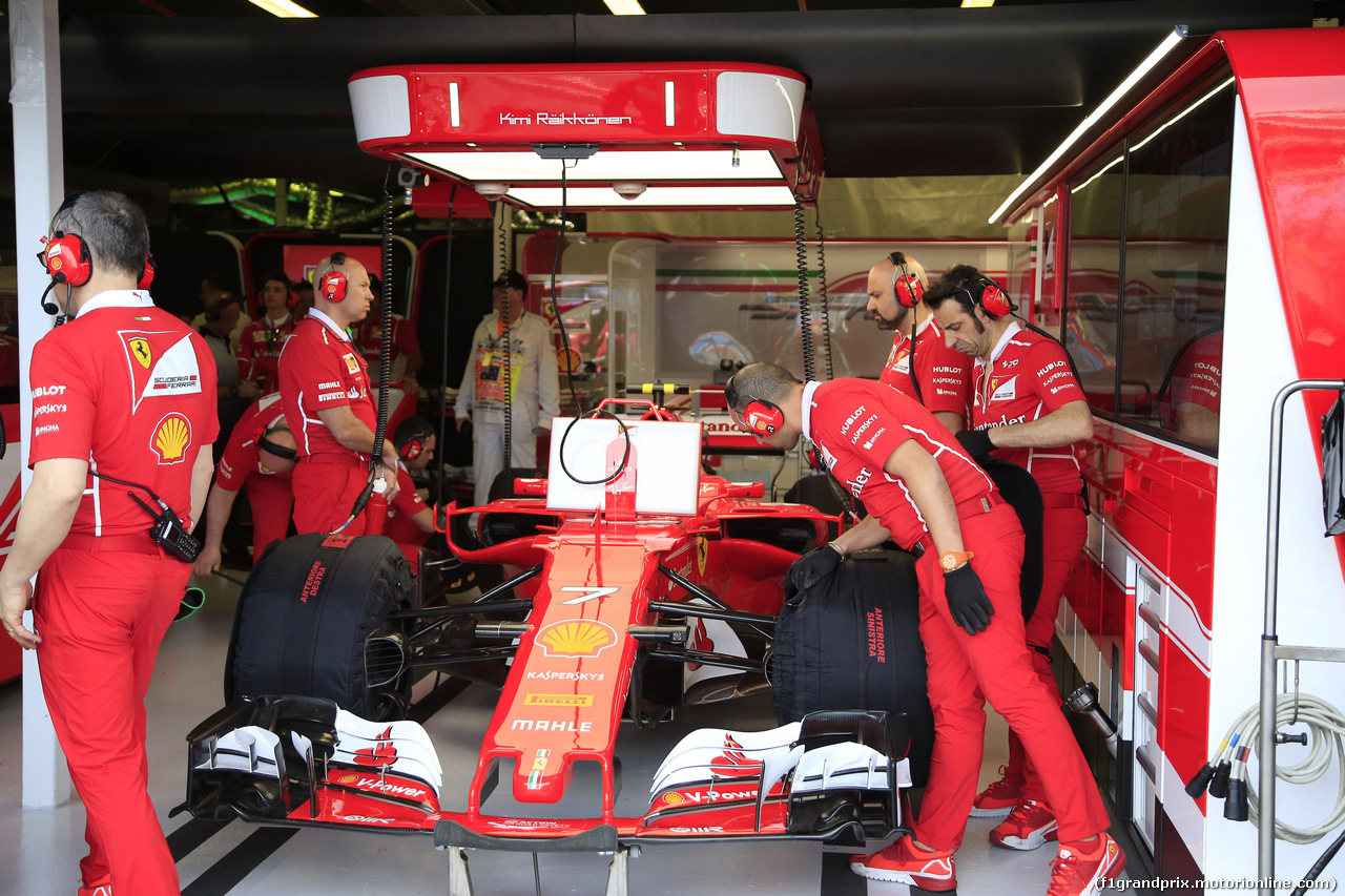 GP AUSTRALIA, 24.03.2017 - Prove Libere 1, Kimi Raikkonen (FIN) Ferrari SF70H