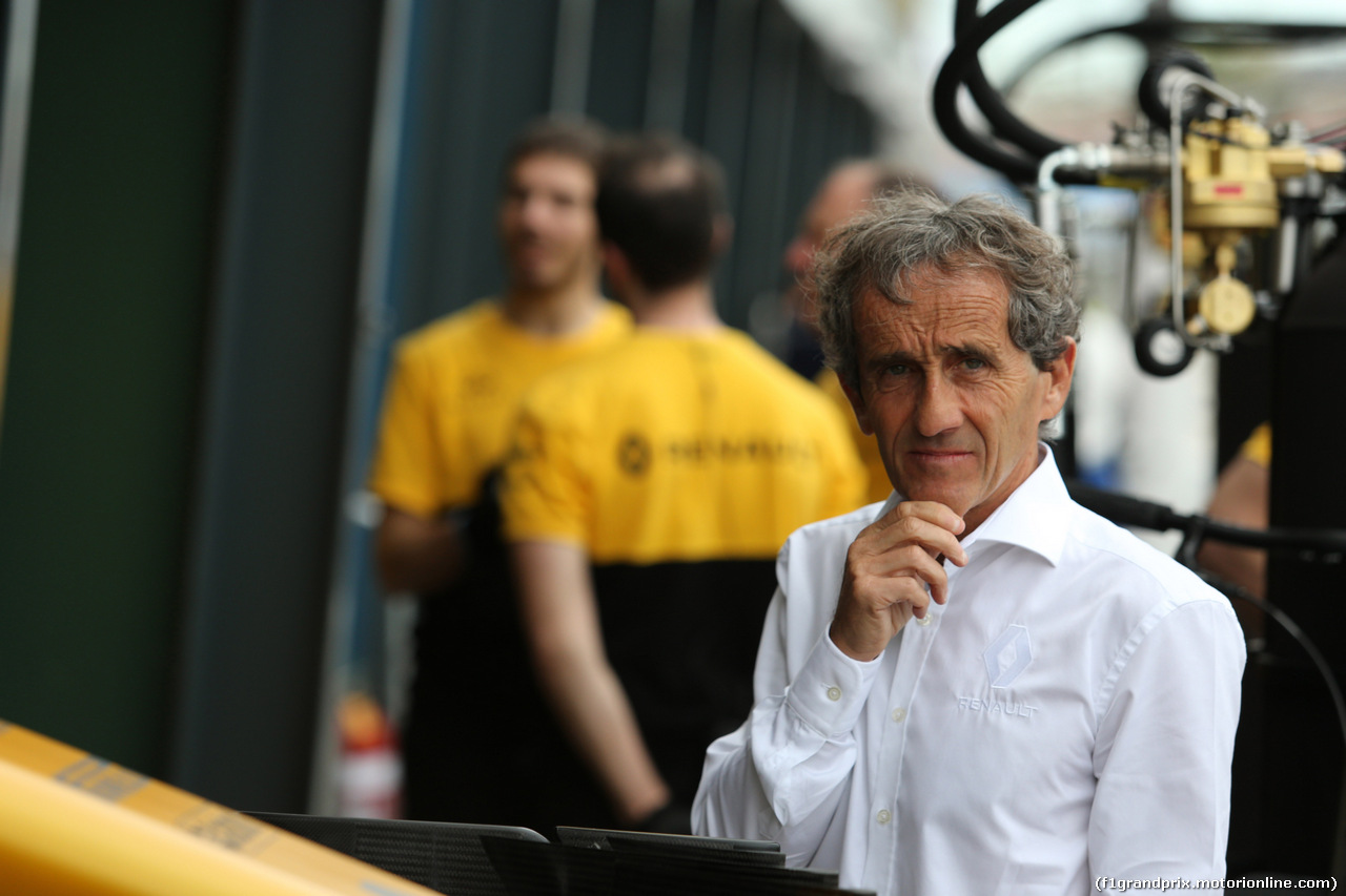 GP AUSTRALIA, 24.03.2017 - Prove Libere 1, Alain Prost (FRA) Renault Sport F1 Team Special Advisor