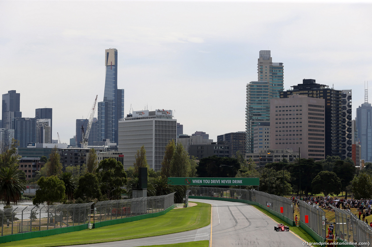 GP AUSTRALIA, 24.03.2017 - Prove Libere 1, Sebastian Vettel (GER) Ferrari SF70H