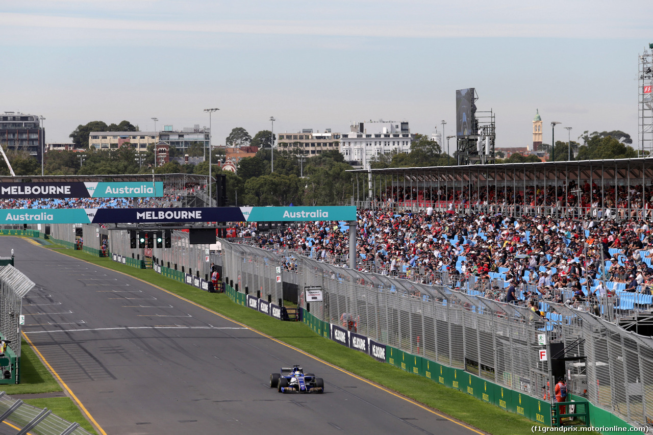 GP AUSTRALIA, 24.03.2017 - Prove Libere 1, Marcus Ericsson (SUE) Sauber C36