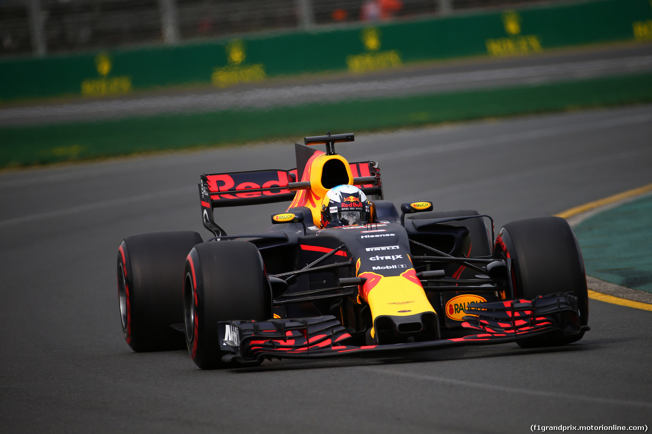 GP AUSTRALIA, 24.03.2017 - Prove Libere 1, Daniel Ricciardo (AUS) Red Bull Racing RB13
