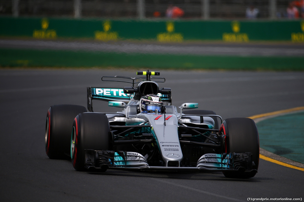 GP AUSTRALIA, 24.03.2017 - Prove Libere 1, Valtteri Bottas (FIN) Mercedes AMG F1 W08