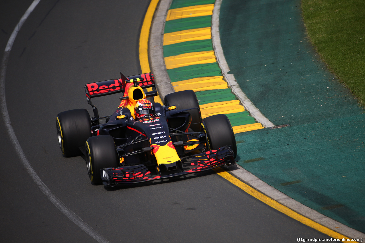 GP AUSTRALIA, 24.03.2017 - Prove Libere 1, Max Verstappen (NED) Red Bull Racing RB13