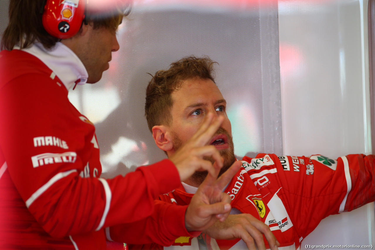 GP AUSTRALIA, 24.03.2017 - Prove Libere 1, Sebastian Vettel (GER) Ferrari SF70H