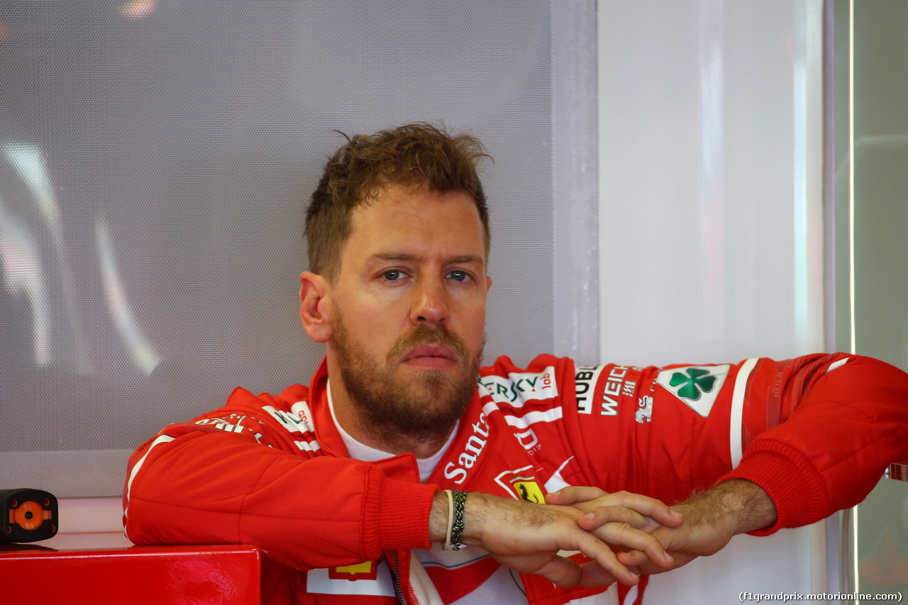 GP AUSTRALIA, 24.03.2017 - Prove Libere 1, Sebastian Vettel (GER) Ferrari SF70H