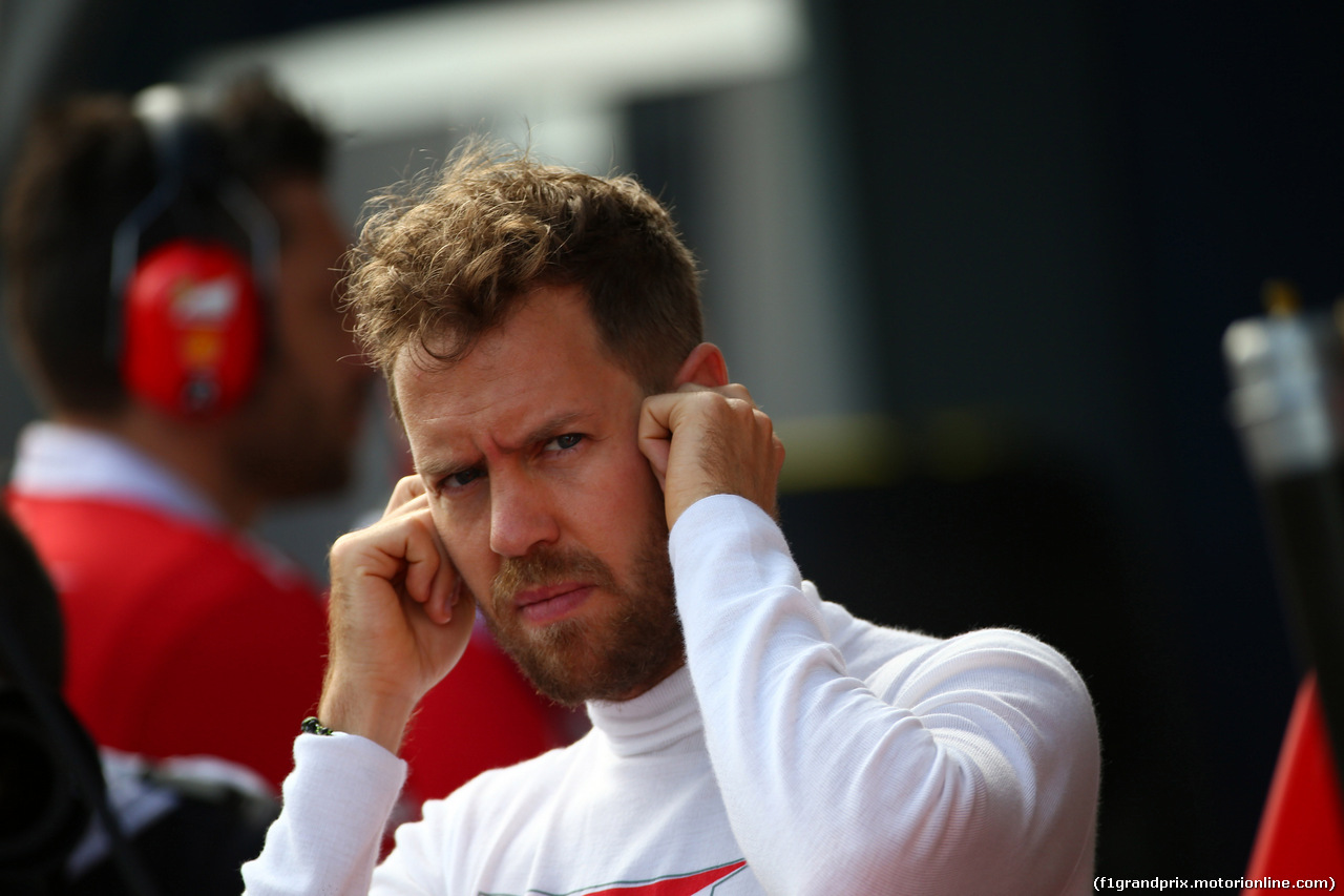 GP AUSTRALIA, 24.03.2017 - Prove Libere 2, Sebastian Vettel (GER) Ferrari SF70H