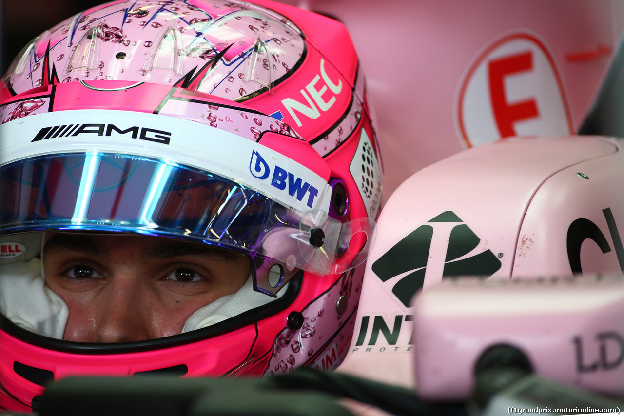 GP AUSTRALIA, 24.03.2017 - Prove Libere 2, Esteban Ocon (FRA) Sahara Force India F1 VJM10