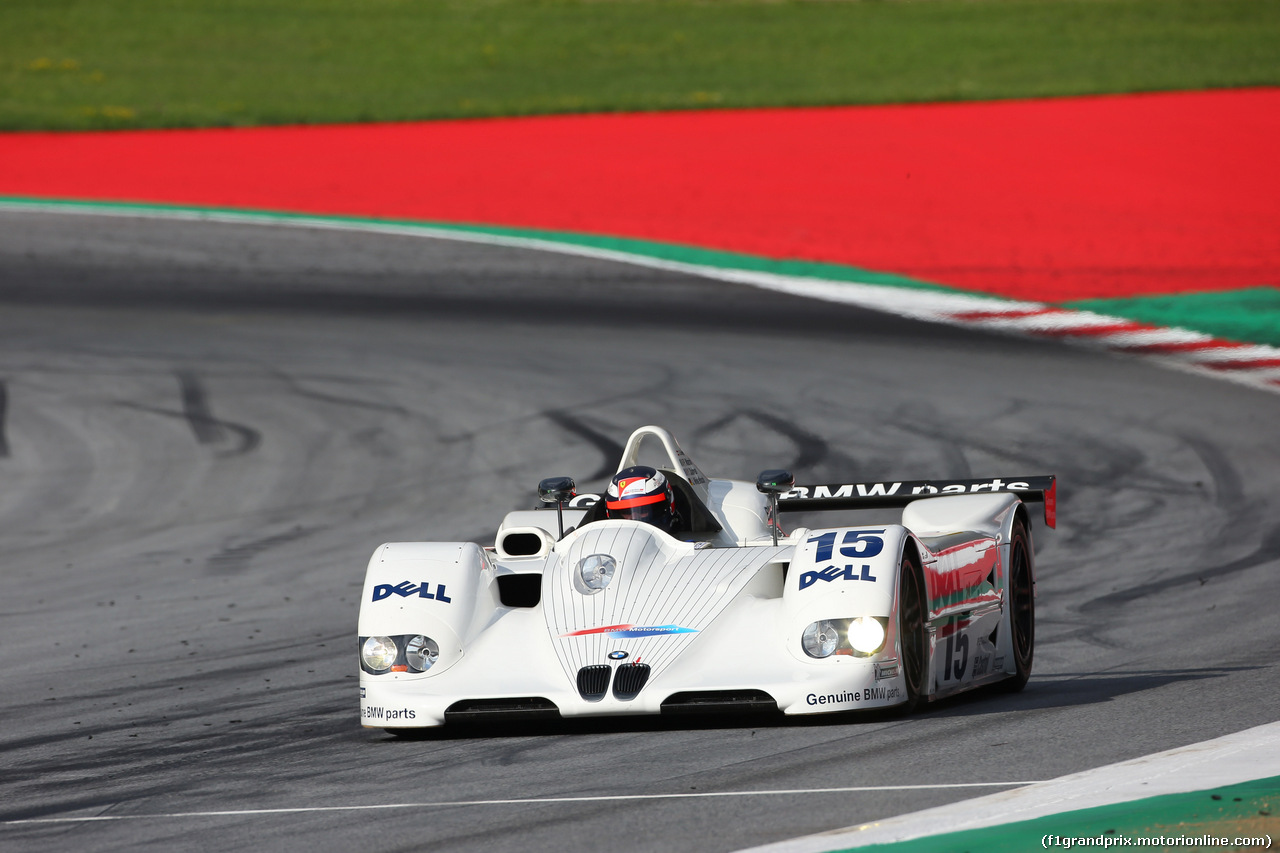 GP AUSTRIA, 08.07.2017-  Legends Parade, Gherard Berger (AUT) BMW V12 LMR