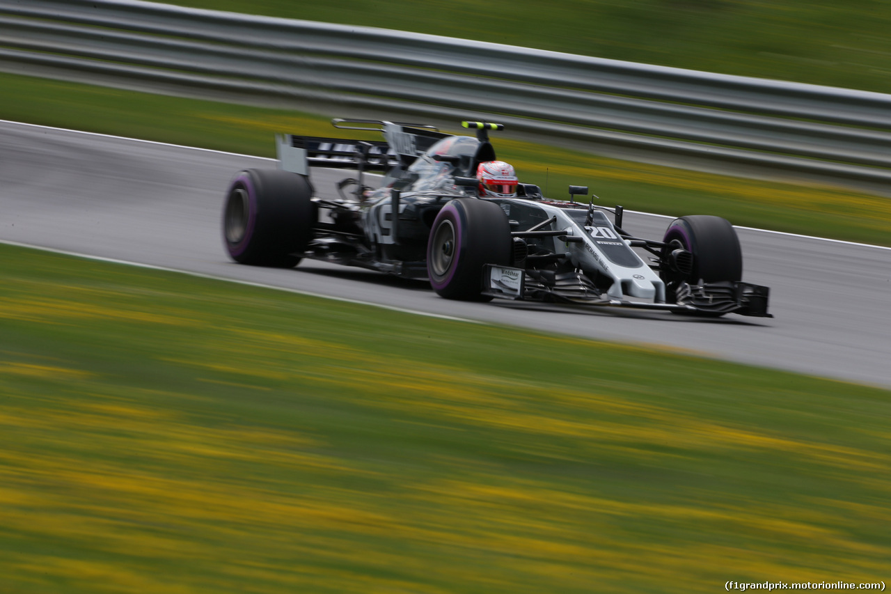 GP AUSTRIA, 08.07.2017- Qualifiche, Kevin Magnussen (DEN) Haas F1 Team VF-17
