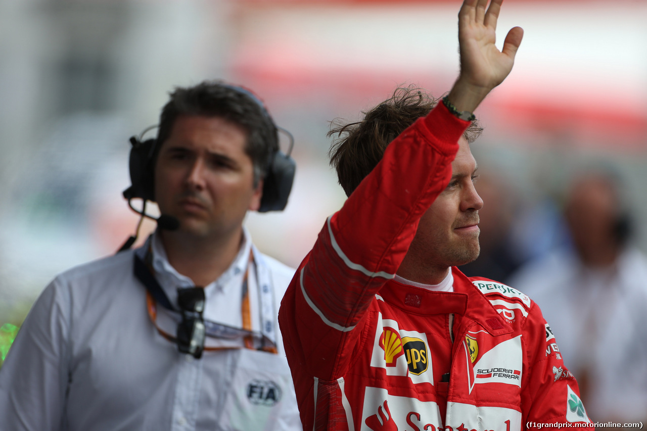 GP AUSTRIA, 08.07.2017- Sebastian Vettel (GER) Ferrari SF70H