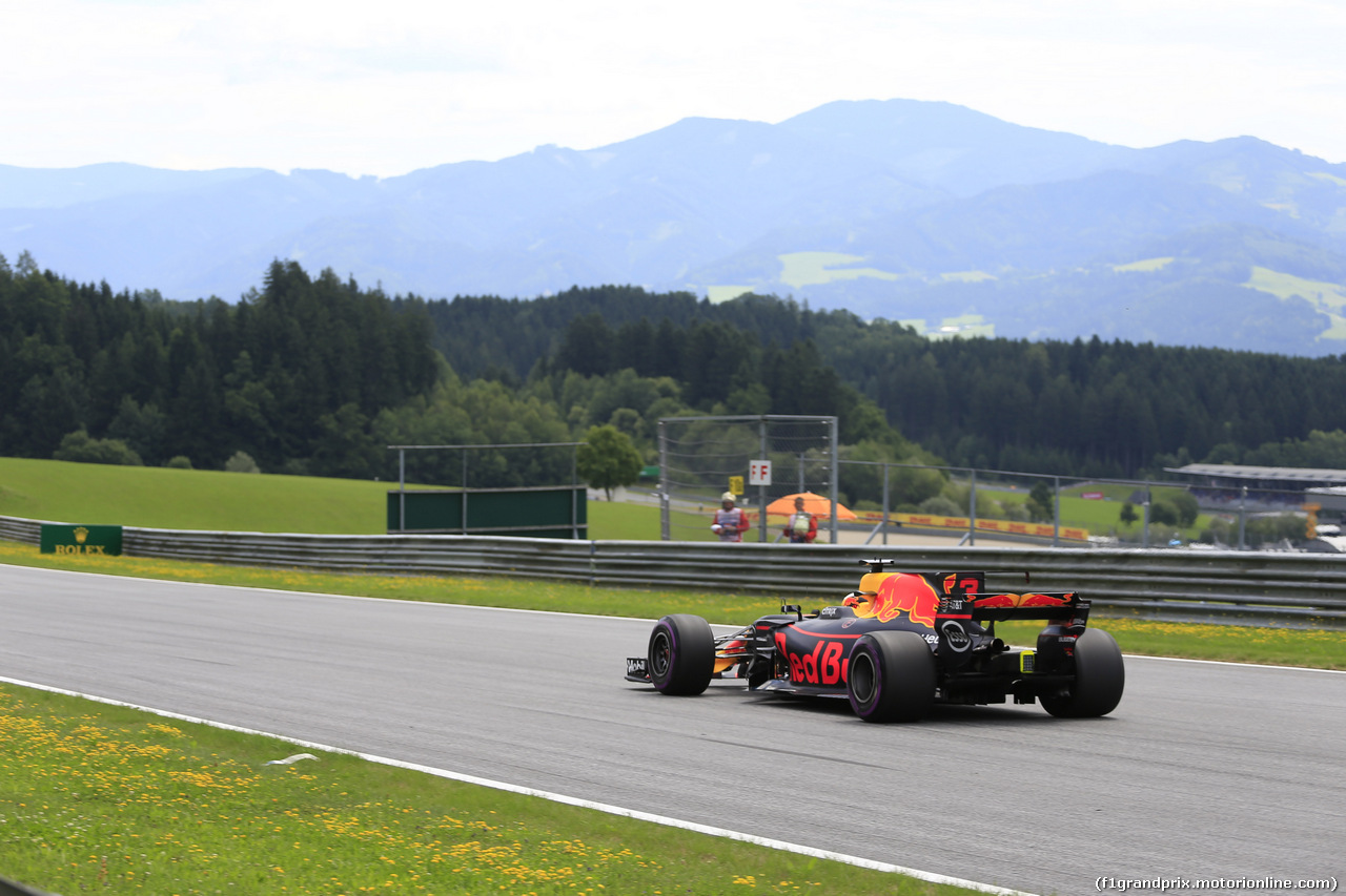 GP AUSTRIA, 08.07.2017- Qualifiche, Daniel Ricciardo (AUS) Red Bull Racing RB13