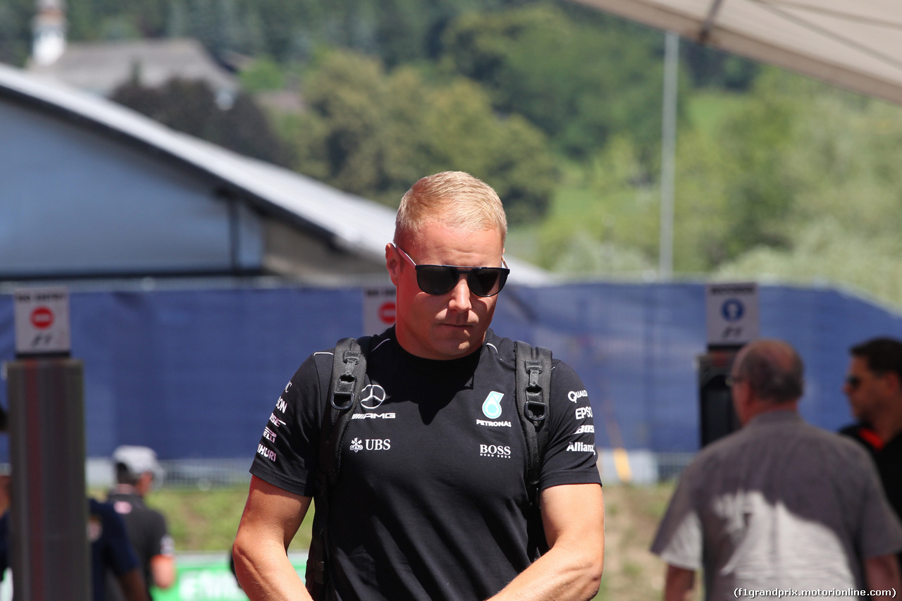 GP AUSTRIA, 06.07.2017- Valtteri Bottas (FIN) Mercedes AMG F1 W08