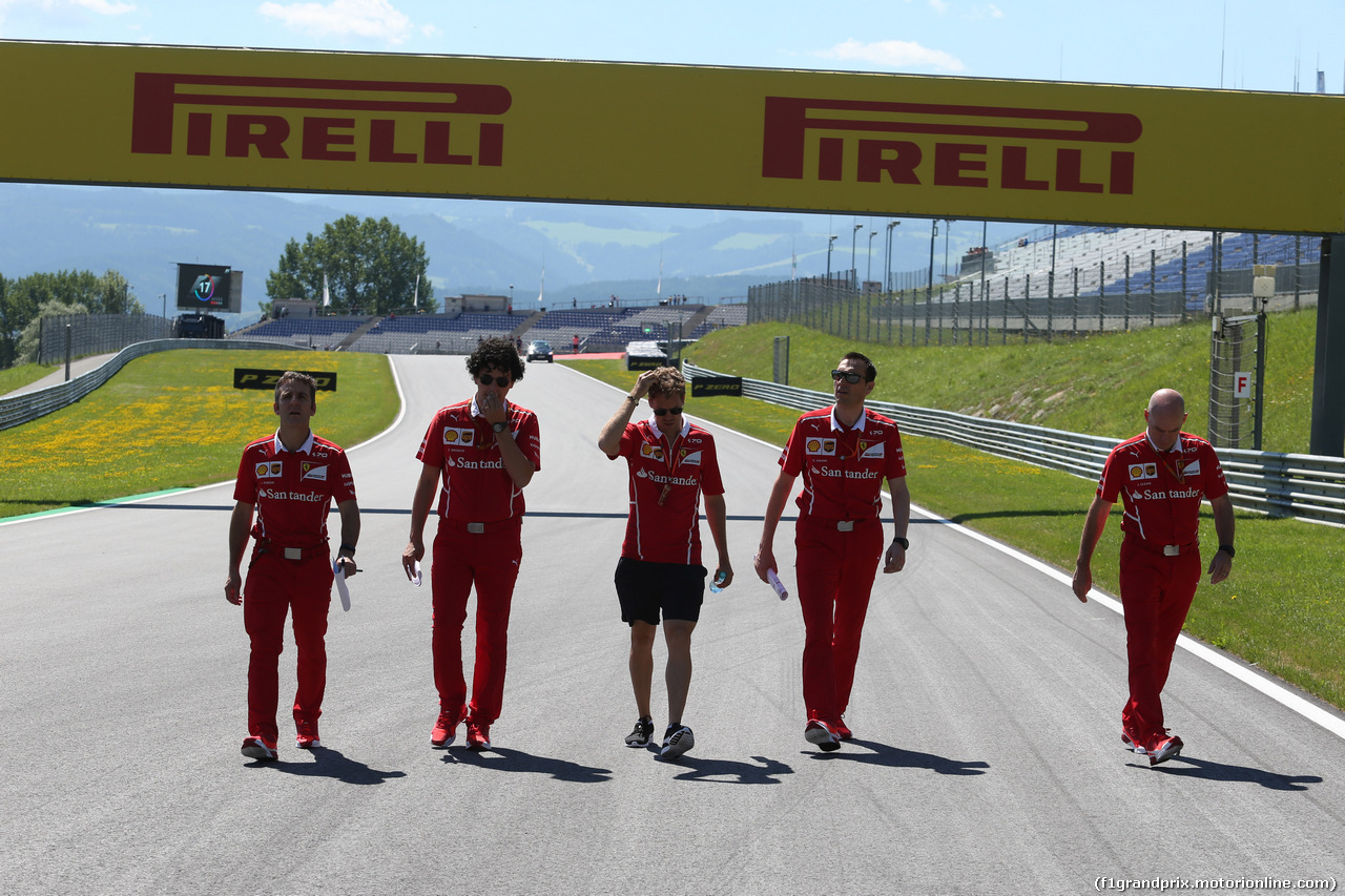 GP AUSTRIA, 06.07.2017- Sebastian Vettel (GER) Ferrari SF70H
