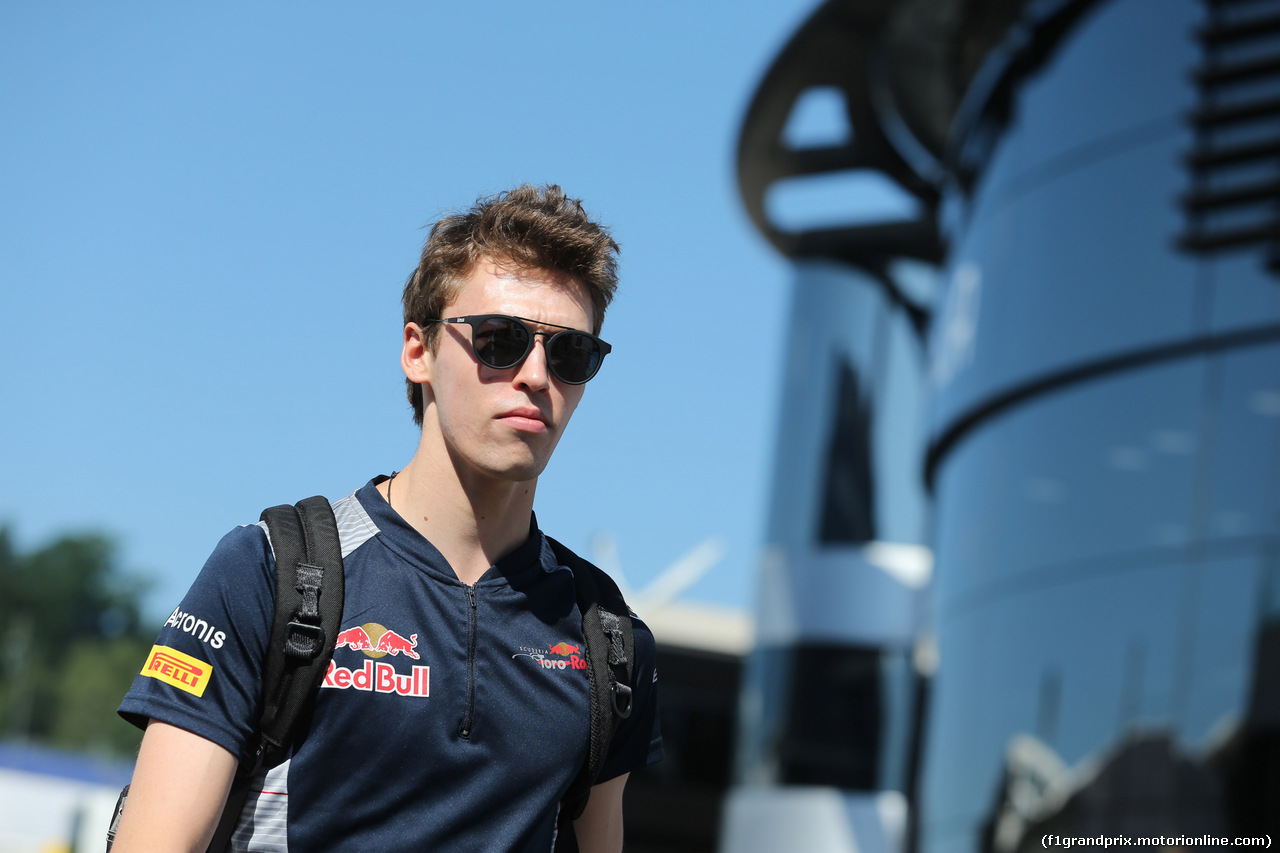 GP AUSTRIA, 06.07.2017- Daniil Kvyat (RUS) Scuderia Toro Rosso STR12