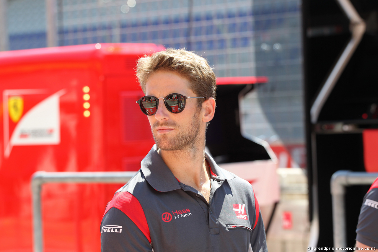 GP AUSTRIA, 06.07.2017- Romain Grosjean (FRA) Haas F1 Team VF-17