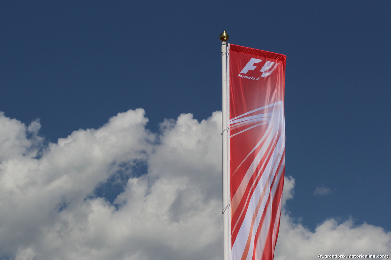 GP AUSTRIA, 06.07.2017- F1 Flag