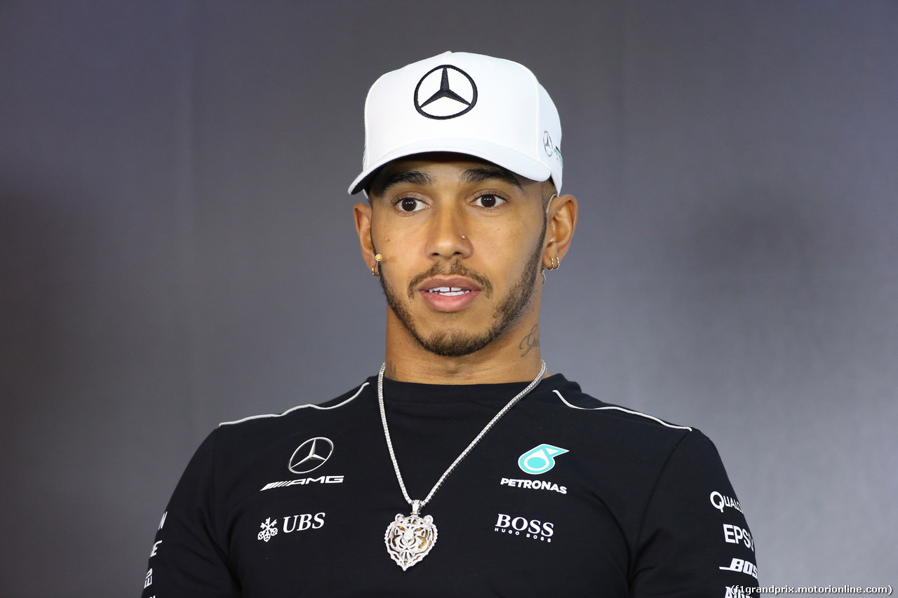 GP AUSTRIA, 06.07.2017- Giovedi' Press Conference, Lewis Hamilton (GBR) Mercedes AMG F1 W08