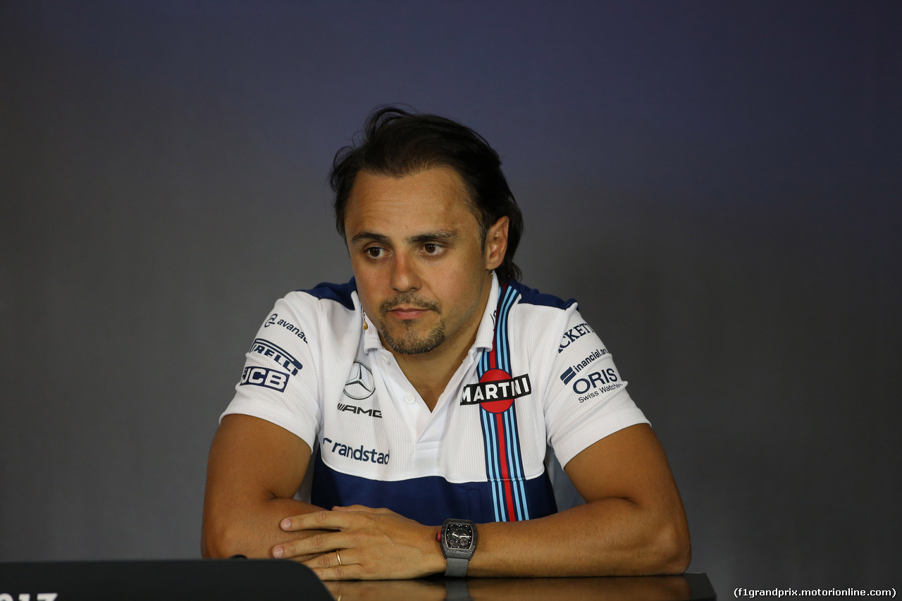 GP AUSTRIA, 06.07.2017- Giovedi' Press Conference,  Felipe Massa (BRA) Williams F1 Team FW40