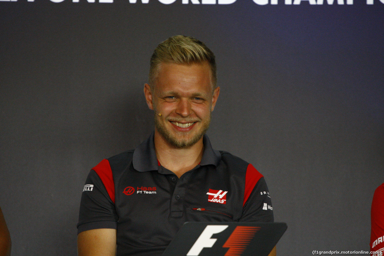 GP AUSTRIA, 06.07.2017- Giovedi' Press Conference, Kevin Magnussen (DEN) Haas F1 Team VF-17