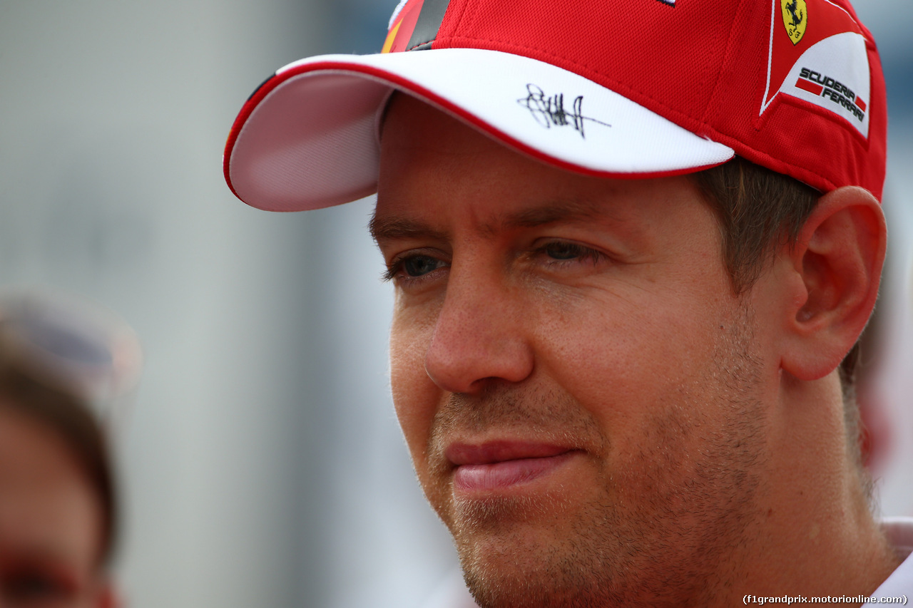 GP AUSTRIA, 06.07.2017- Sebastian Vettel (GER) Ferrari SF70H
