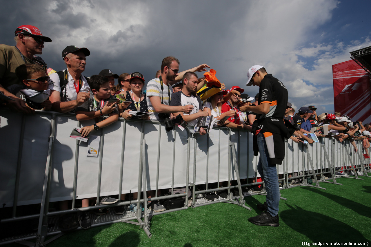 GP AUSTRIA, 06.07.2017- Esteban Ocon (FRA) Sahara Force India F1 VJM10