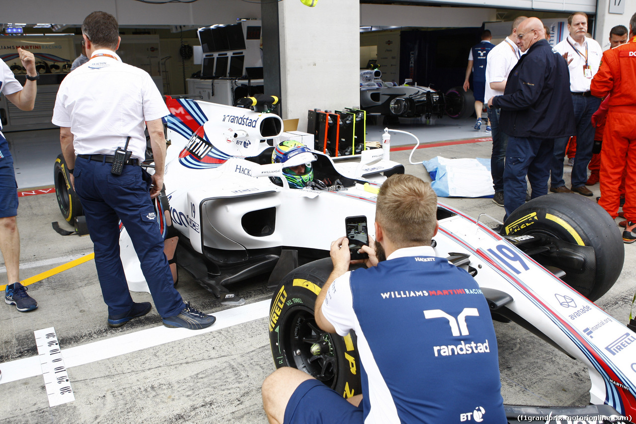 GP AUSTRIA, 06.07.2017- Felipe Massa (BRA) Williams F1 Team FW40