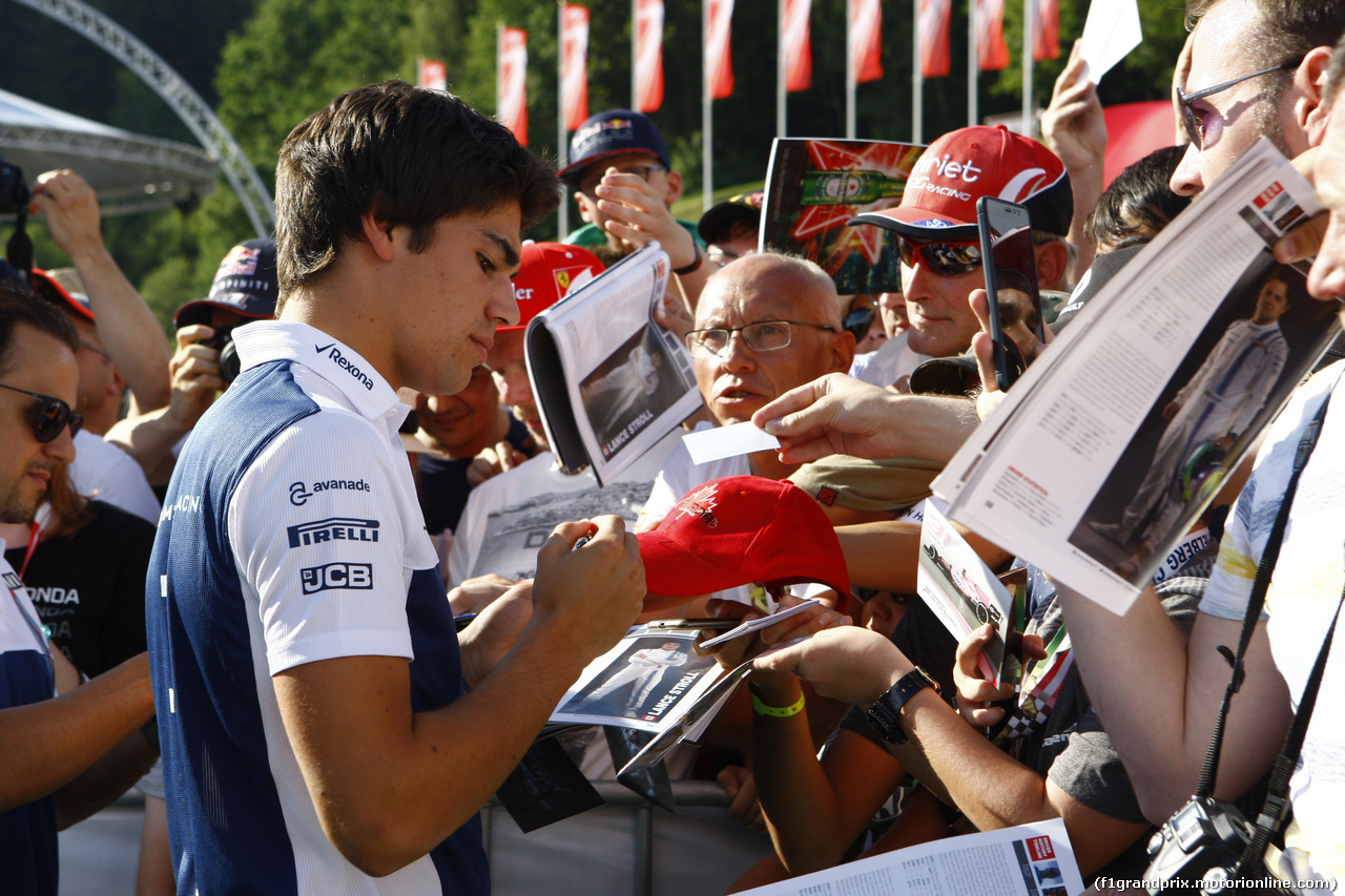 GP AUSTRIA, 06.07.2017- Lance Stroll (CDN) Williams FW40
