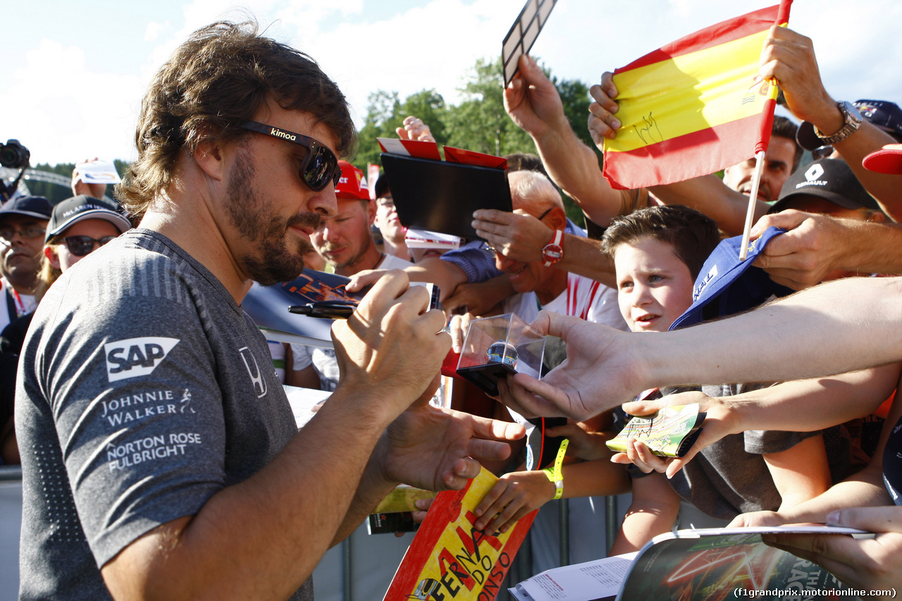 GP AUSTRIA, 06.07.2017- Fernando Alonso (ESP) McLaren Honda MCL32