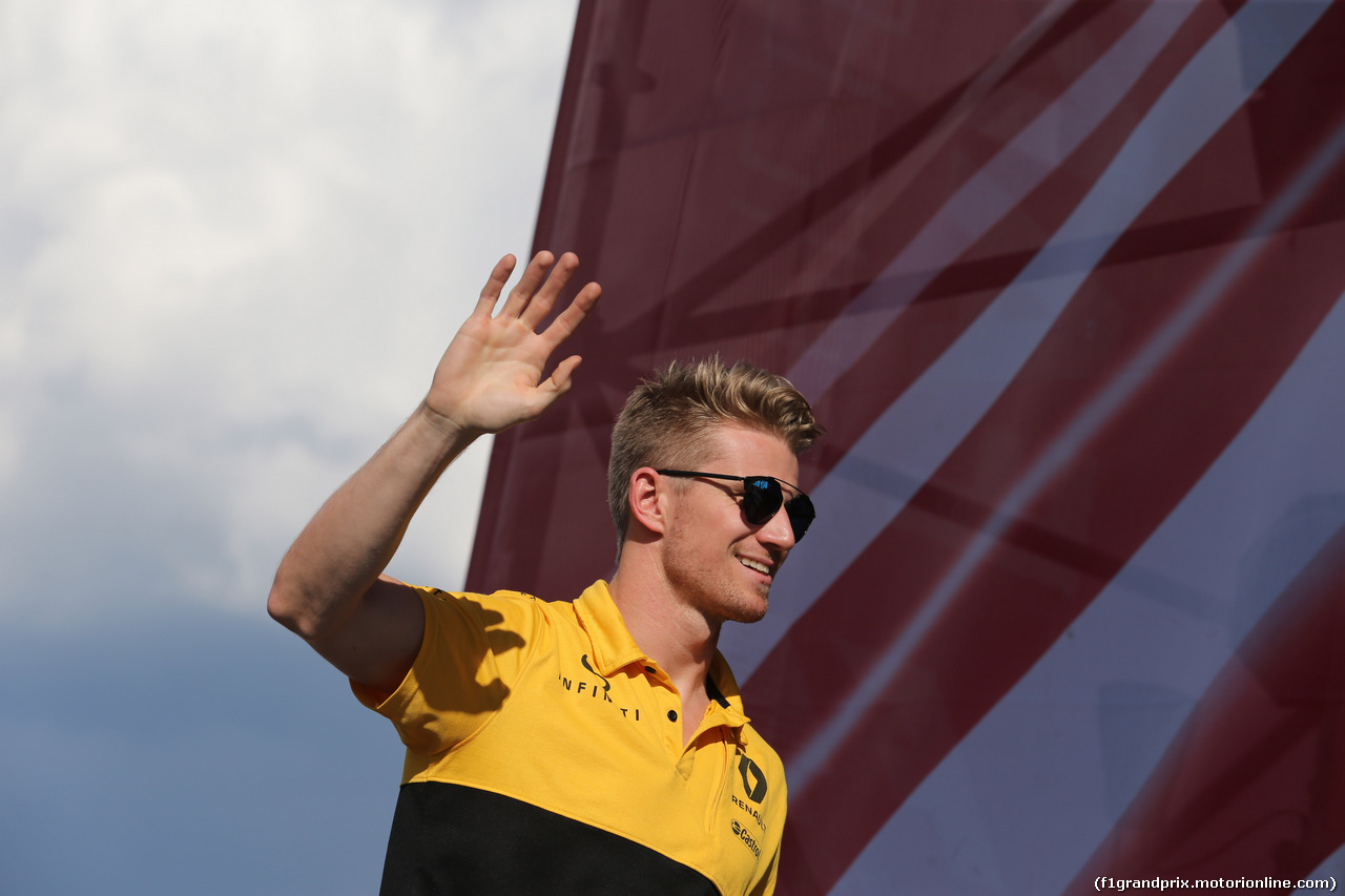 GP AUSTRIA, 06.07.2017- Nico Hulkenberg (GER) Renault Sport F1 Team RS17