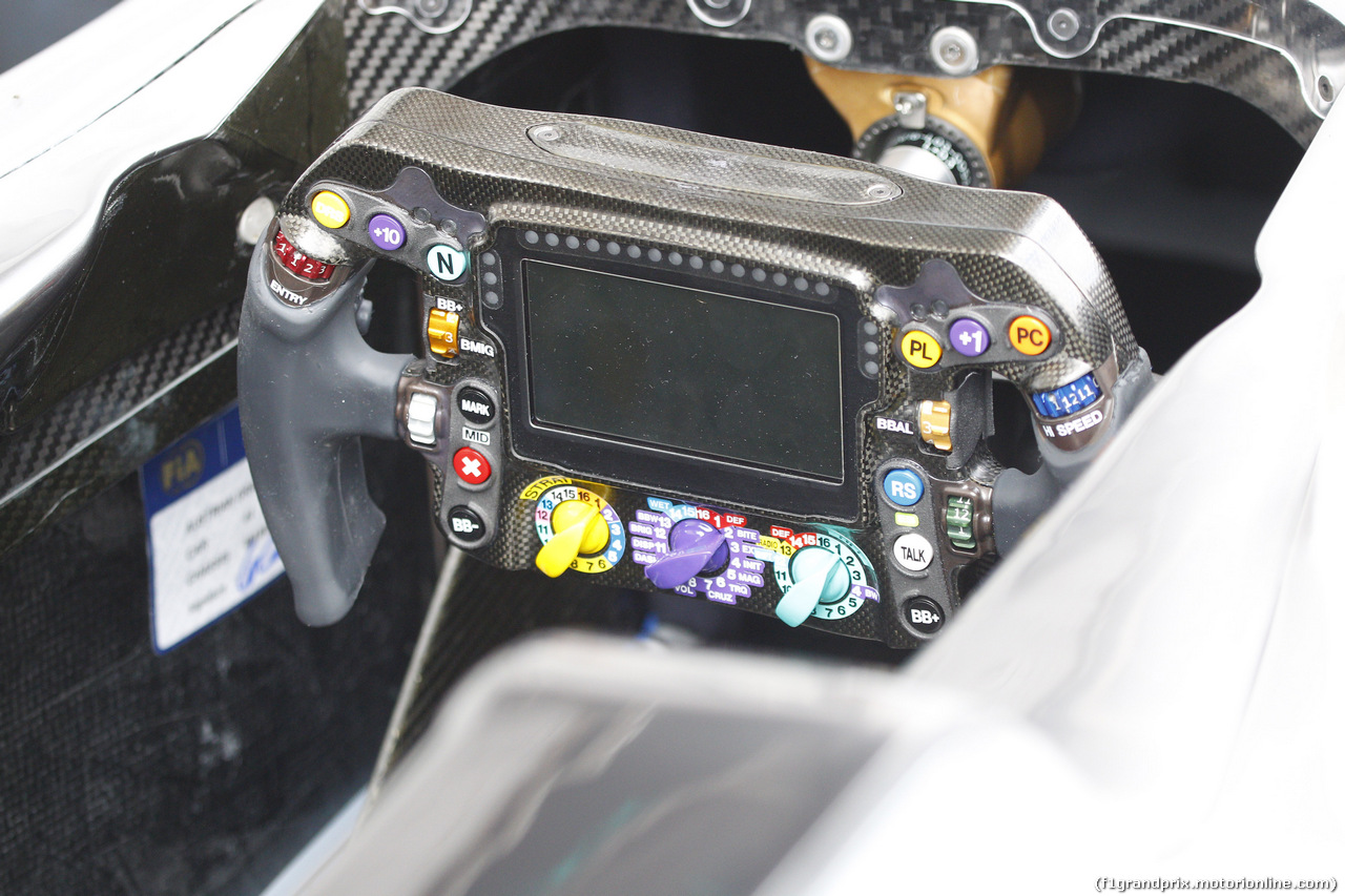 GP AUSTRIA, 06.07.2017- Mercedes AMG F1 W08 steering wheel