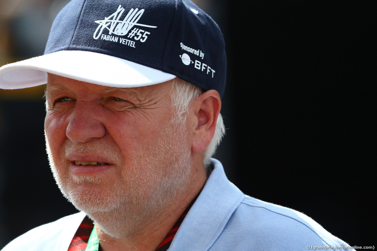 GP AUSTRIA, 06.07.2017- Norbert Vettel (GER) father of Sebastian Vettel (GER) Ferrari SF70H