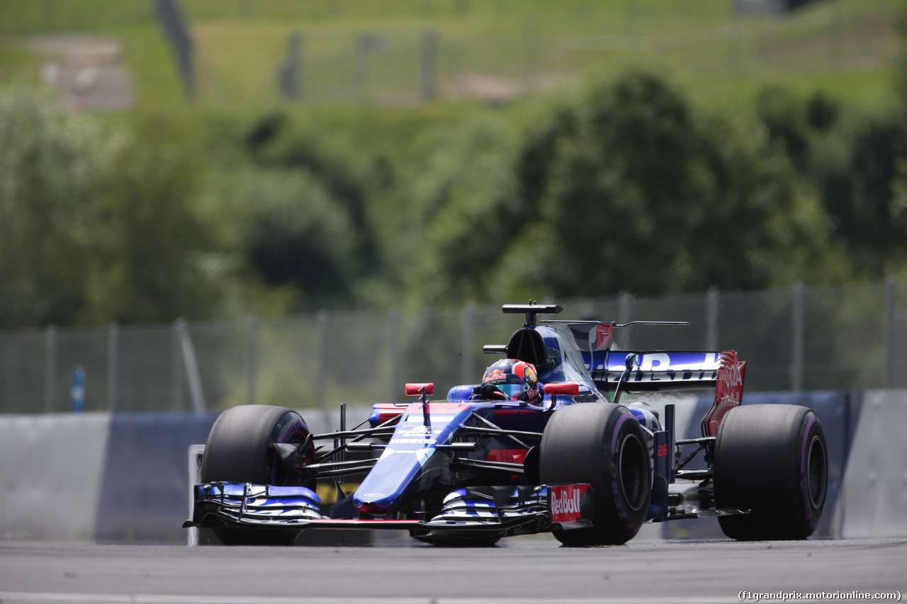 GP AUSTRIA, 08.07.2017- Free practice 3, Daniil Kvyat (RUS) Scuderia Toro Rosso STR12