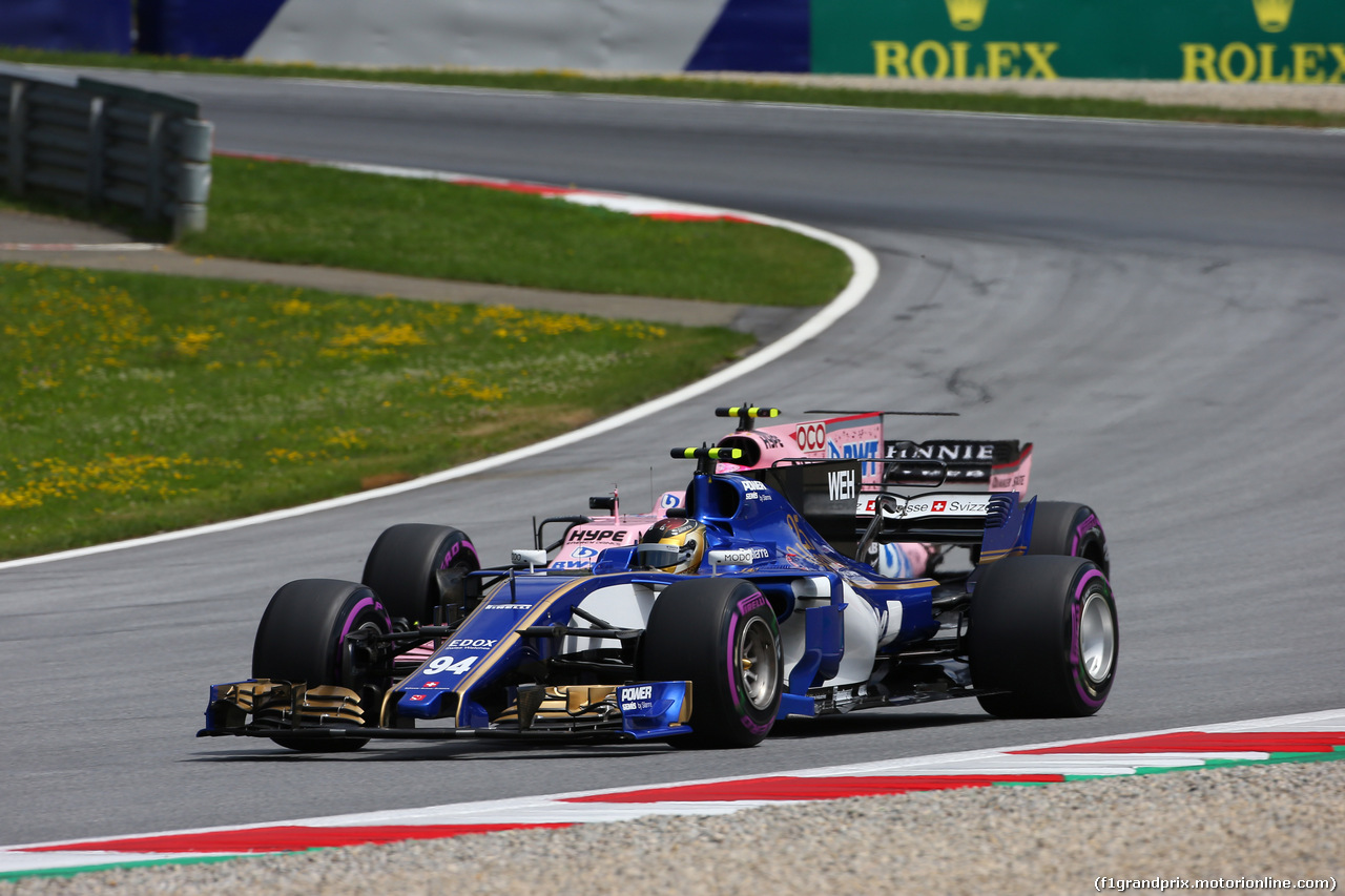 GP AUSTRIA, 08.07.2017- Free practice 3, Pascal Wehrlein (GER) Sauber C36