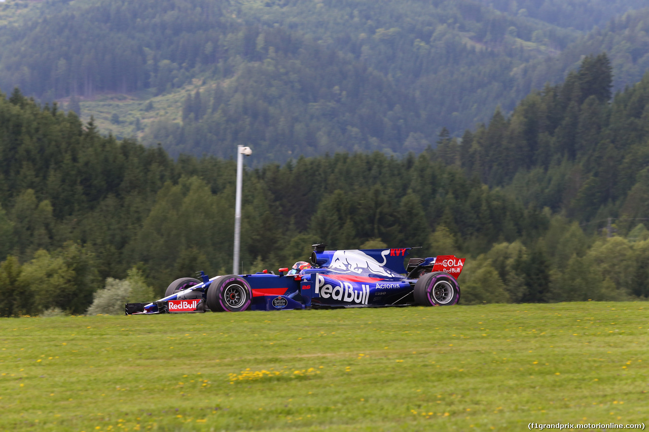 GP AUSTRIA, 08.07.2017- Qualifiche, Daniil Kvyat (RUS) Scuderia Toro Rosso STR12