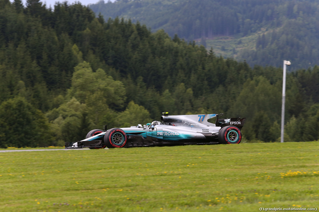 GP AUSTRIA, 08.07.2017- Qualifiche, Valtteri Bottas (FIN) Mercedes AMG F1 W08