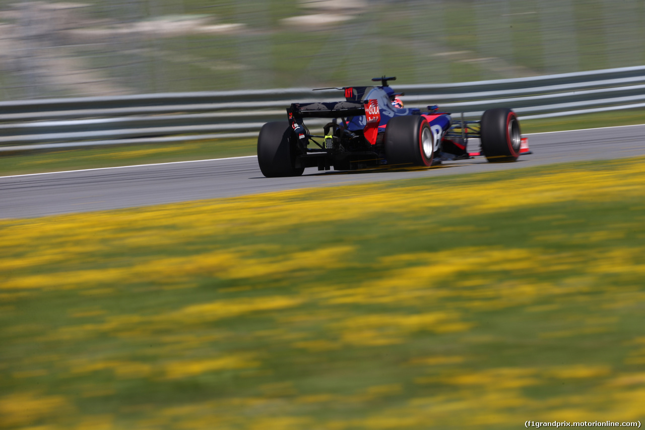 GP AUSTRIA, 07.07.2017- Prove Libere 1, Daniil Kvyat (RUS) Scuderia Toro Rosso STR12