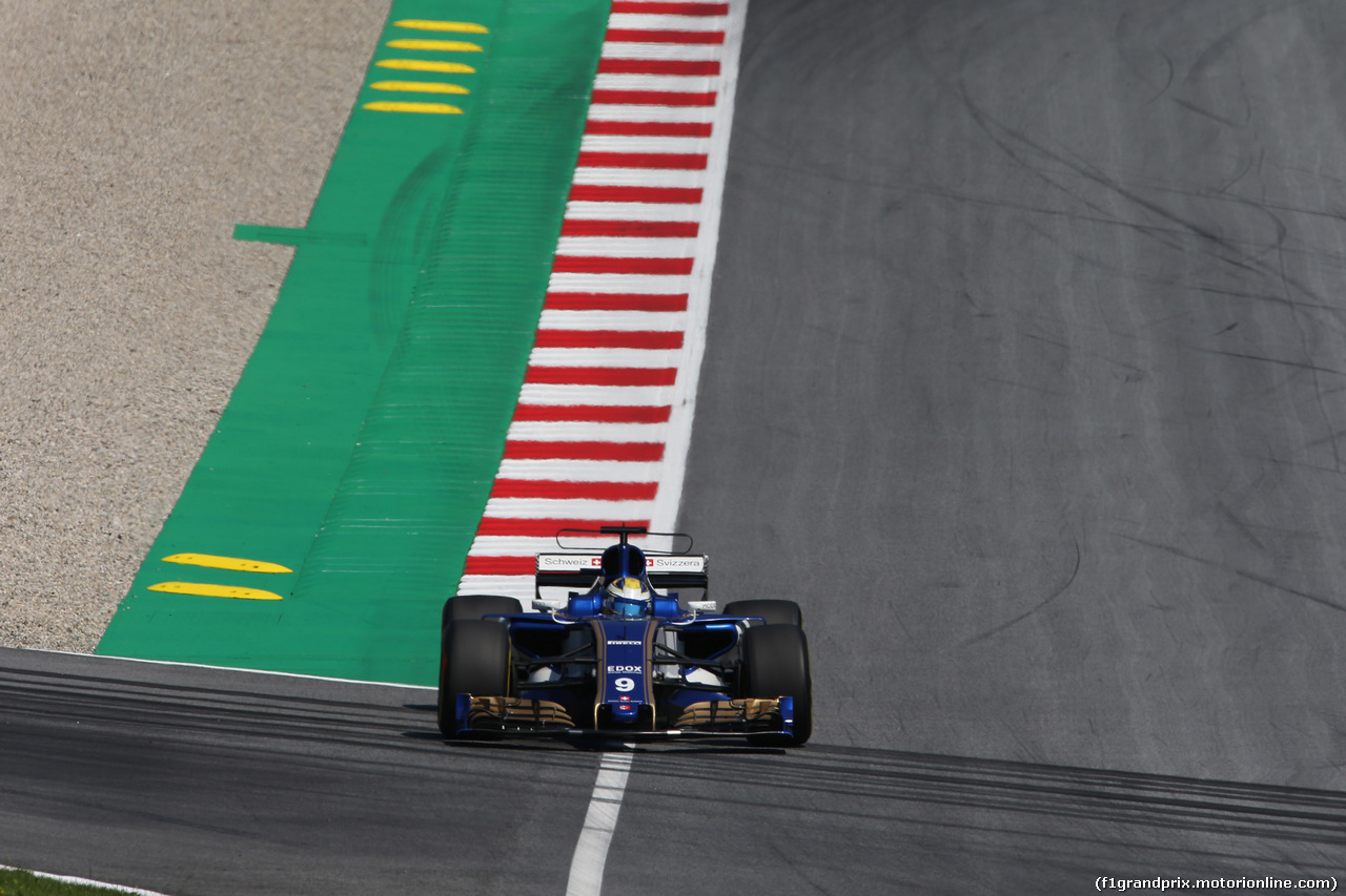 GP AUSTRIA, 07.07.2017- Prove Libere 1, Marcus Ericsson (SUE) Sauber C36