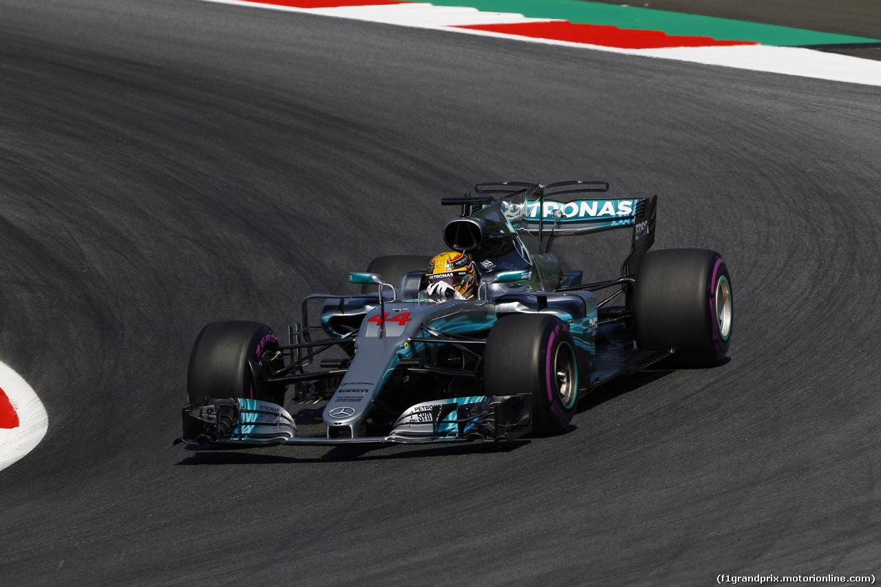 GP AUSTRIA, 07.07.2017- Prove Libere 1, Lewis Hamilton (GBR) Mercedes AMG F1 W08