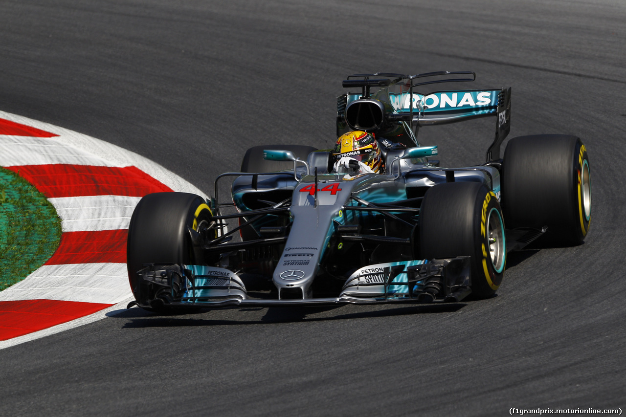 GP AUSTRIA, 07.07.2017- Prove Libere 1, Lewis Hamilton (GBR) Mercedes AMG F1 W08