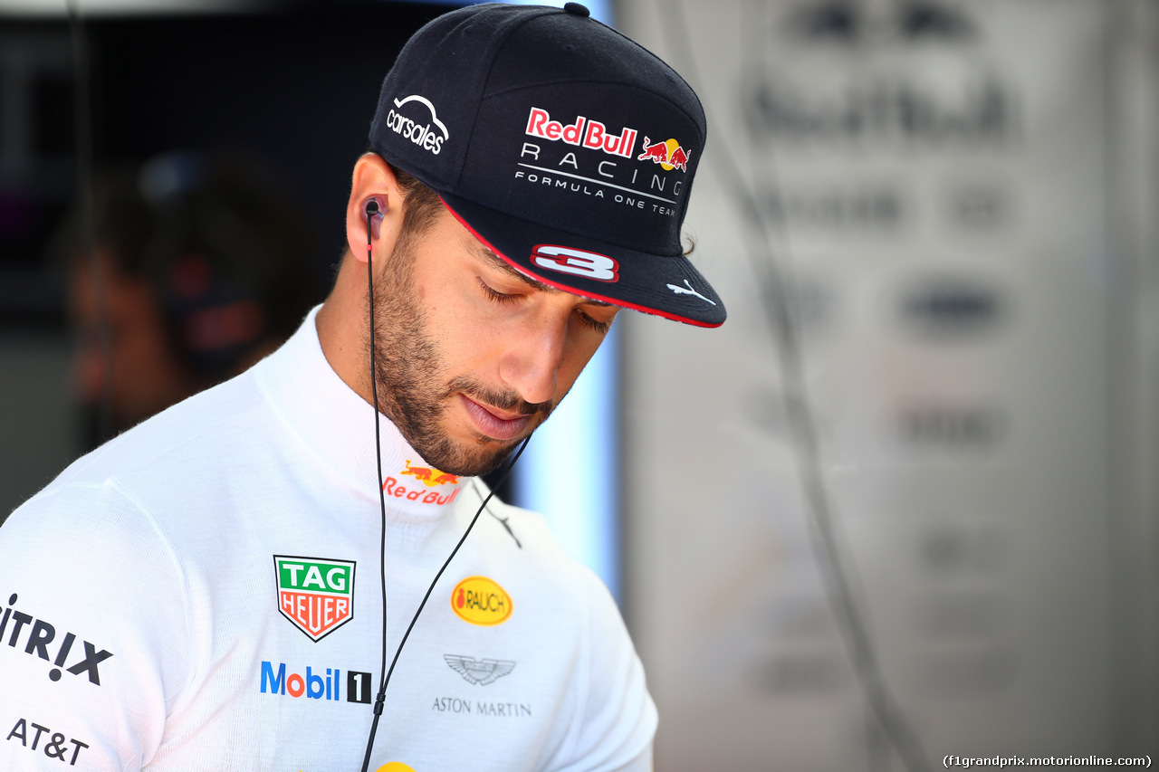 GP AUSTRIA, 07.07.2017- Prove Libere 1, Daniel Ricciardo (AUS) Red Bull Racing RB13